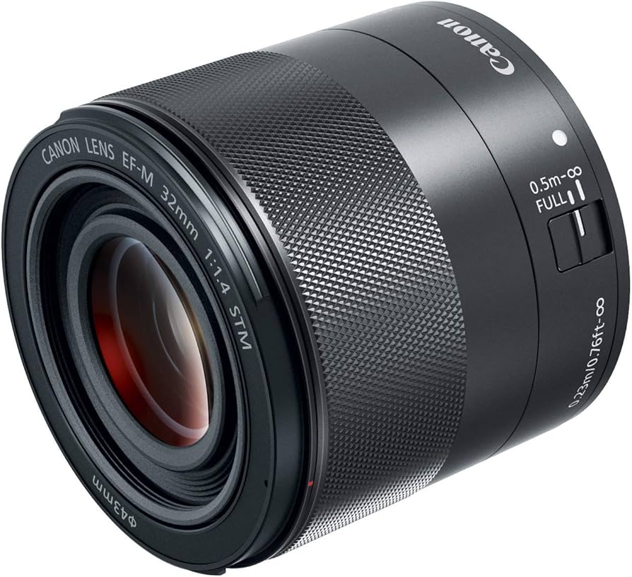 Amazon.com : Canon EF-M 32mm f/1.4 STM Lens (Renewed) : Electronics