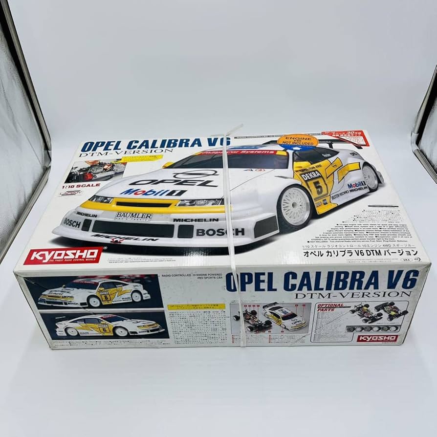 Amazon | 京商 1/10 エンジン RCカー オペル カリブラ V6 DTM