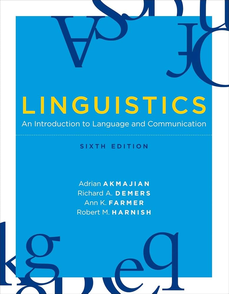 Amazon.com: Linguistics: An Introduction to Language and