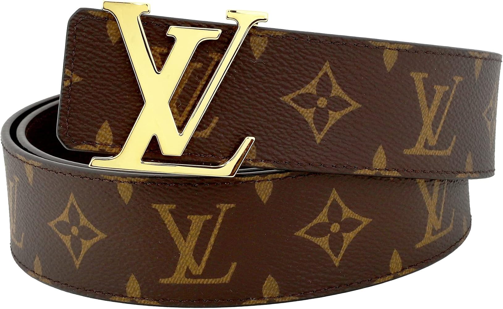 Amazon | [ルイヴィトン] ベルト M0323U サンチュール・LV イニシャル