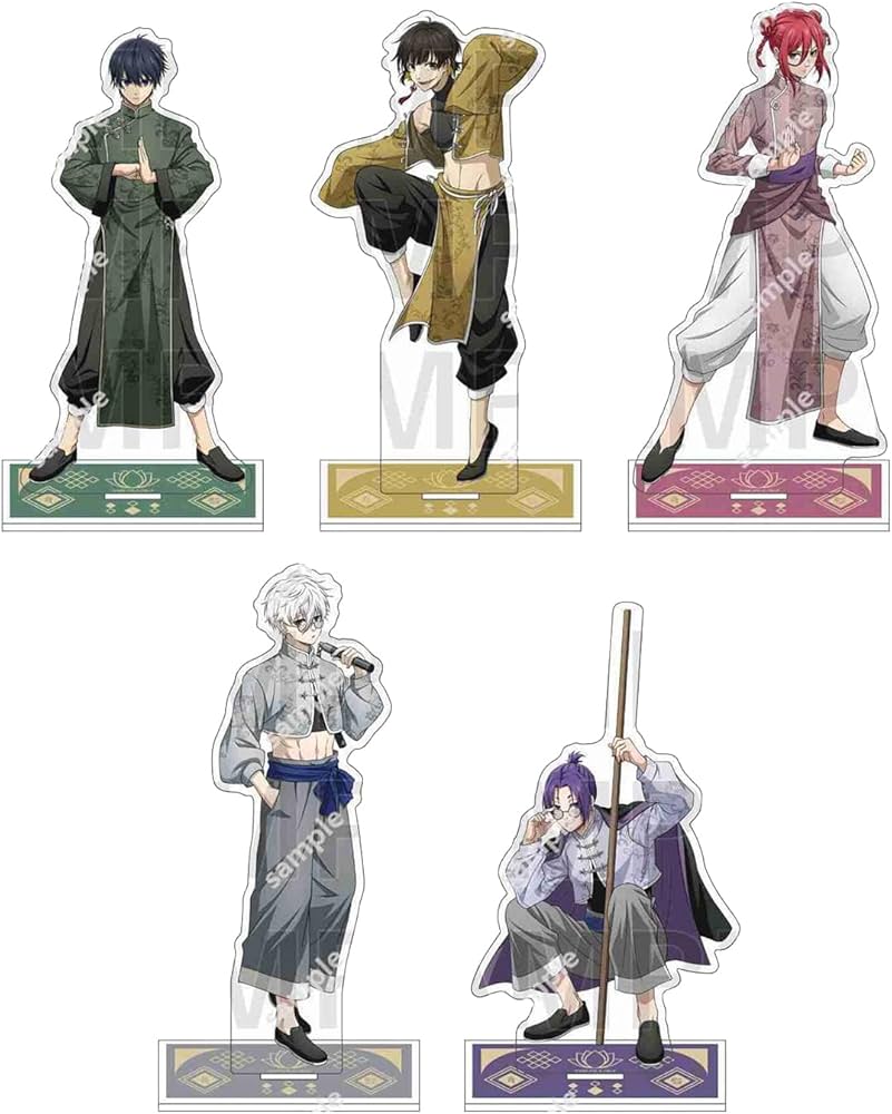 Amazon.co.jp: ブルーロック アクリルスタンド チャイナカンフー 5点