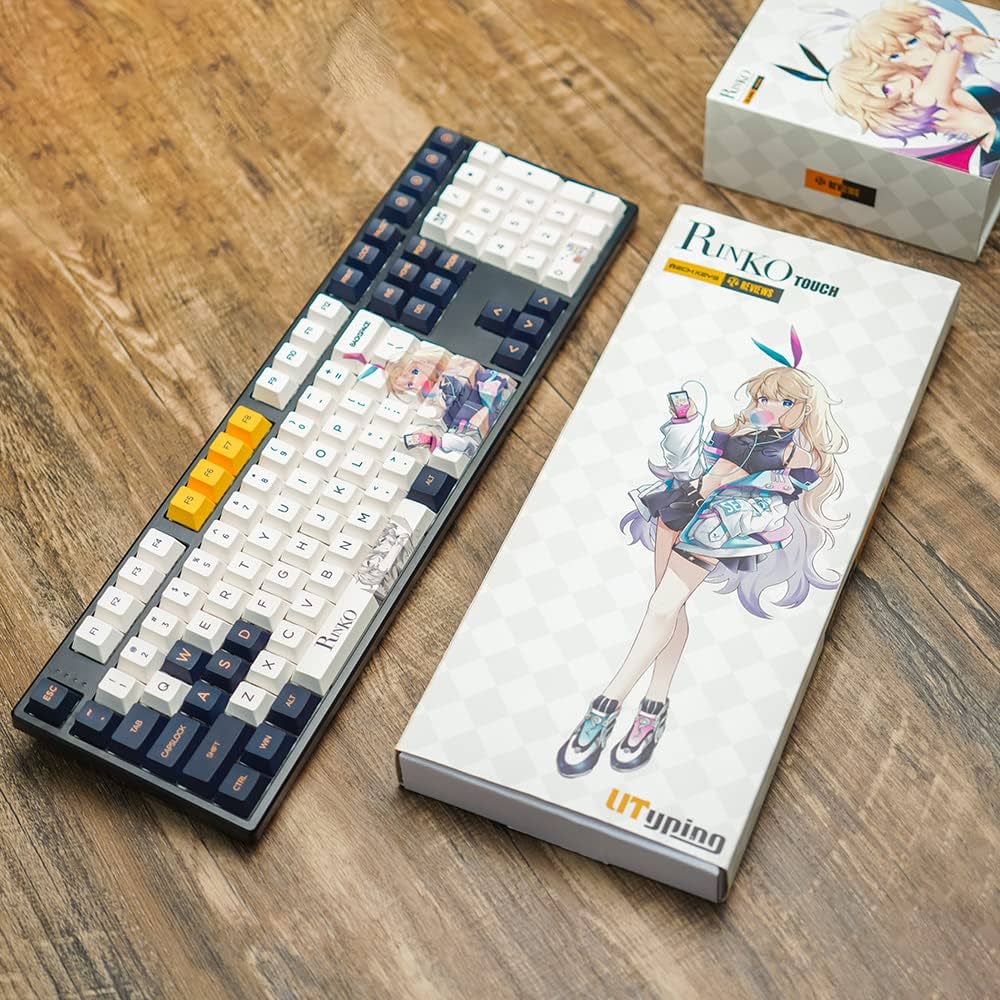 Amazon | Mechkeys x Z Review Rinko Touch キーキャップ 156 键