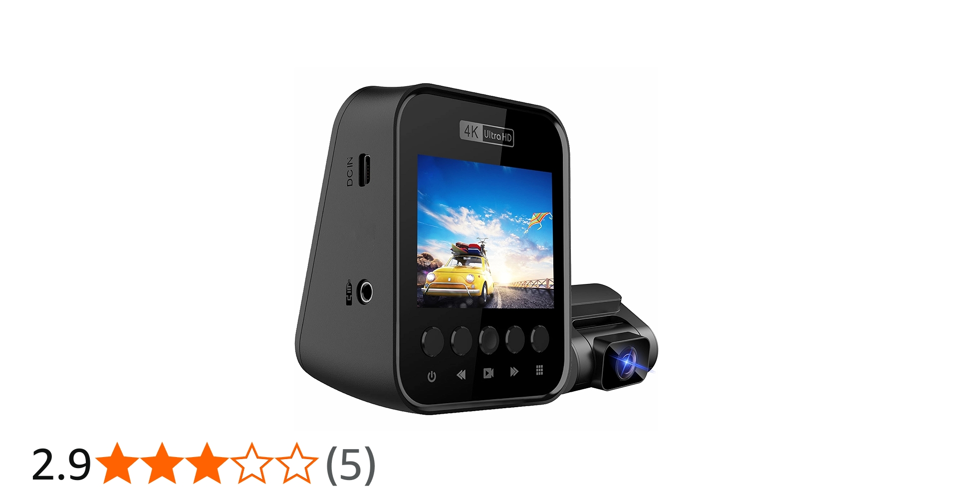 Amazon.co.jp: YAZACO ドライブレコーダー 前後カメラ 4K 2560P