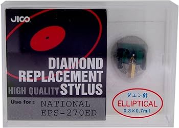 Amazon.co.jp: JICO レコード針 National/Technics EPS-270ED用交換針