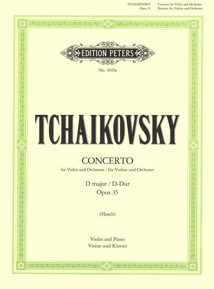 Amazon.com: Tchaikovsky: Violin Concerto in D Major, Op. 35 (Solo