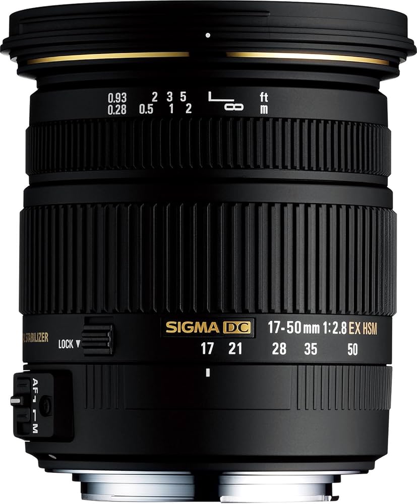 Amazon.com : Sigma 17-50mm f/2.8 EX DC OS HSM FLD Large Aperture