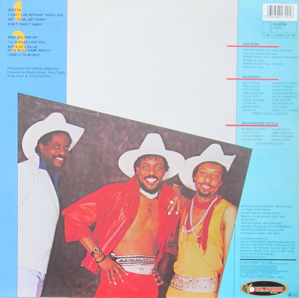 Amazon.com: Gap Band, The - Gap Band 8 - Total Experience Records