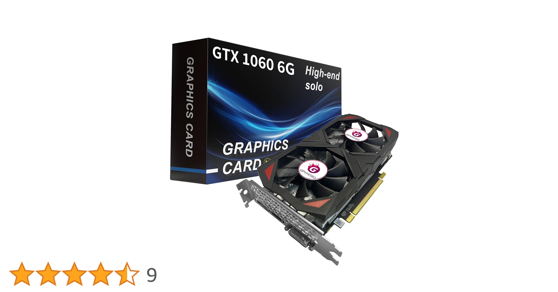 Amazon | GPVHOSO GTX 1060 6GB グラフィックスカード GDDR5 192bit 4K
