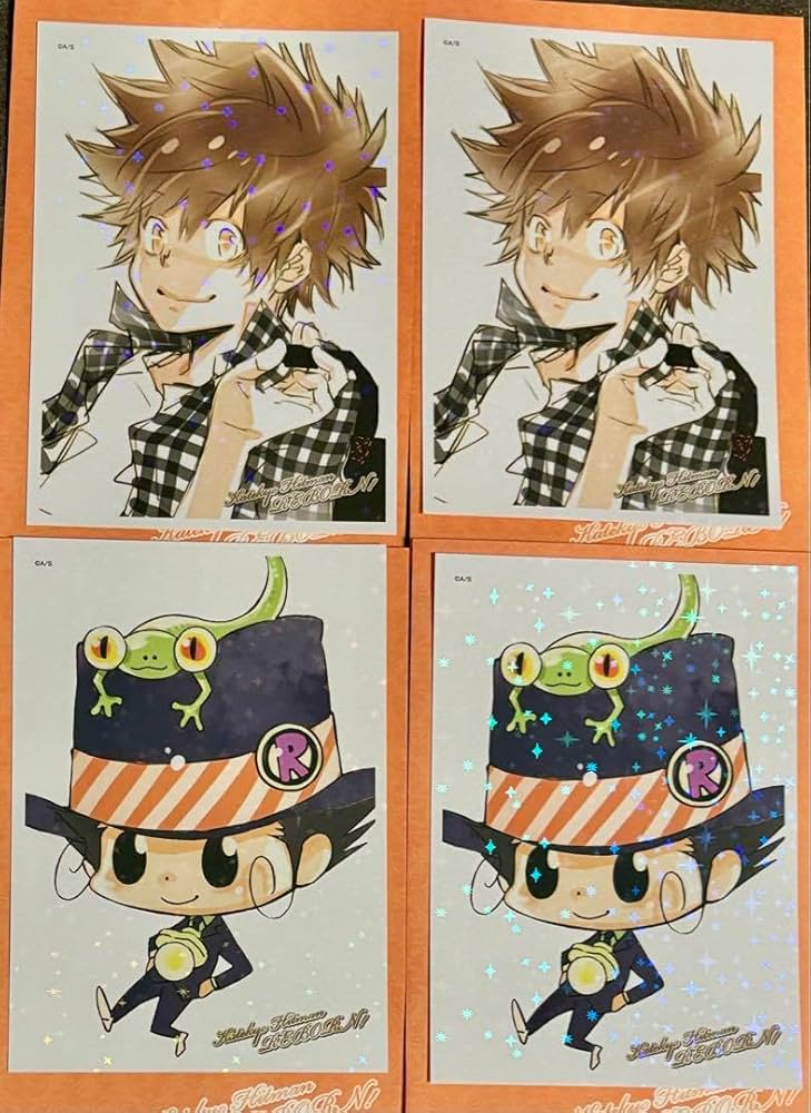 家庭教師ヒットマンREBORN! ブロマイド風カードくじ 5セット 家庭教師