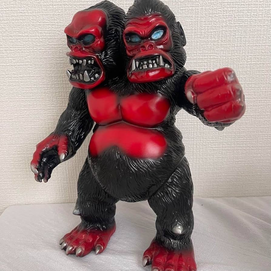 Amazon.co.jp: インディーズソフビ キングゴリラ獣 sofubi ゴリラ獣