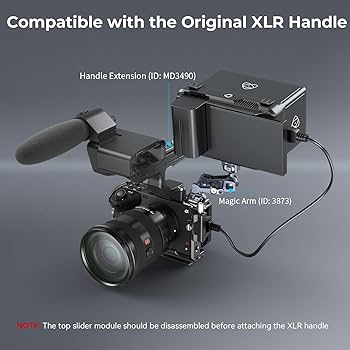 Amazon.com: SmallRig Cage for Sony FX30 FX3 FX3A with Cable Clamp