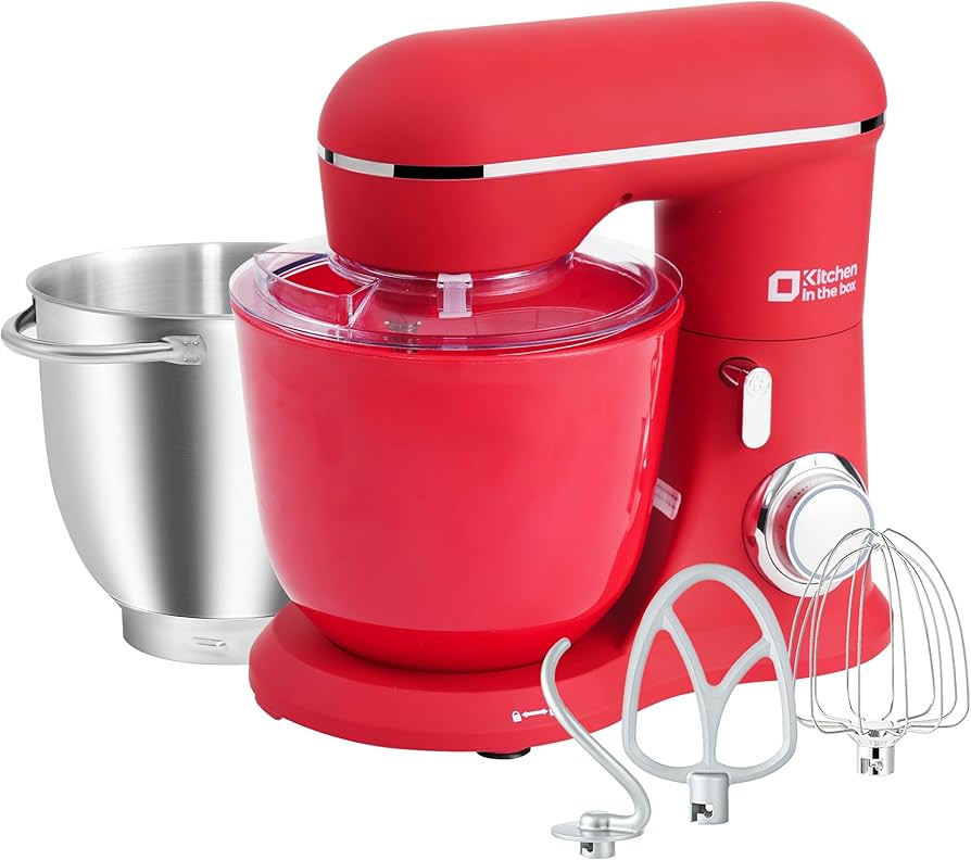 Amazon | Kitchen in the box スタンドミキサー 4.5L+5Lダブルボウル