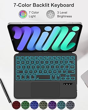 Amazon.com: MePadKey Magic Touchpad Keyboard Case for iPad mini 7