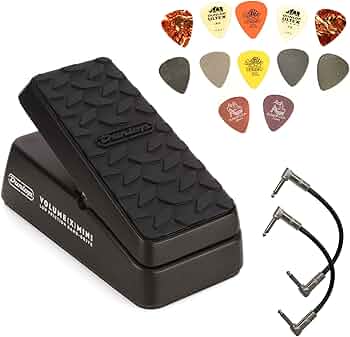 Amazon.com: Dunlop DVP4 Volume X Mini Pedal Bundle with 2 Patch
