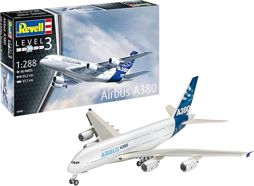 Amazon | ドイツレベル(Revell) 1/288 エアバス A380 プラモデル 03808