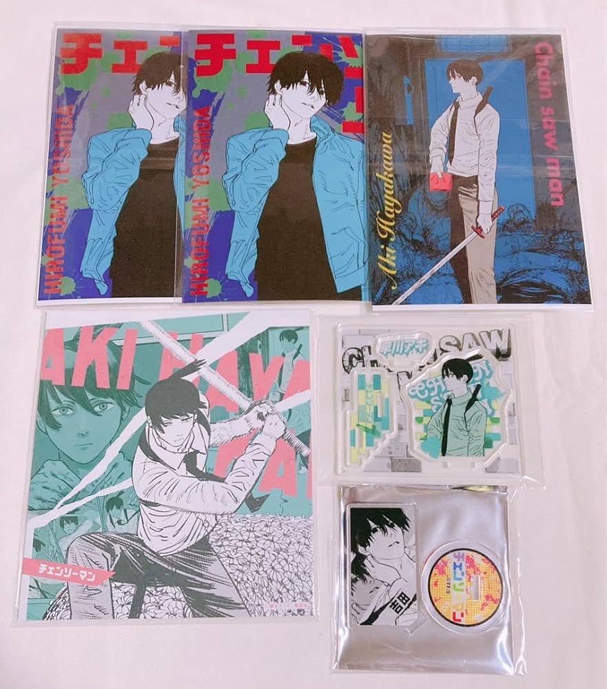 Amazon | チェンソーマン ポストカード アクリルキャラコレクション