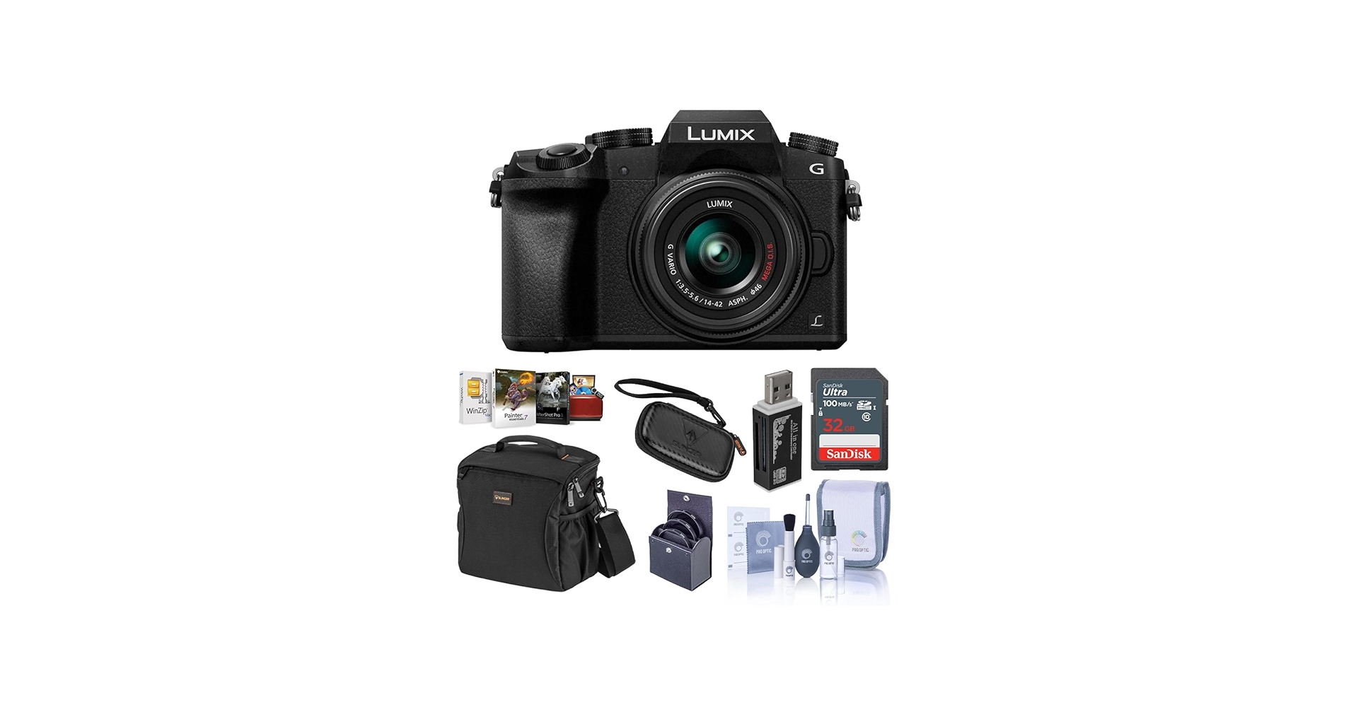 Amazon | Panasonic Lumix DMC-G7 ミラーレスカメラ 14-42mmレンズ付き