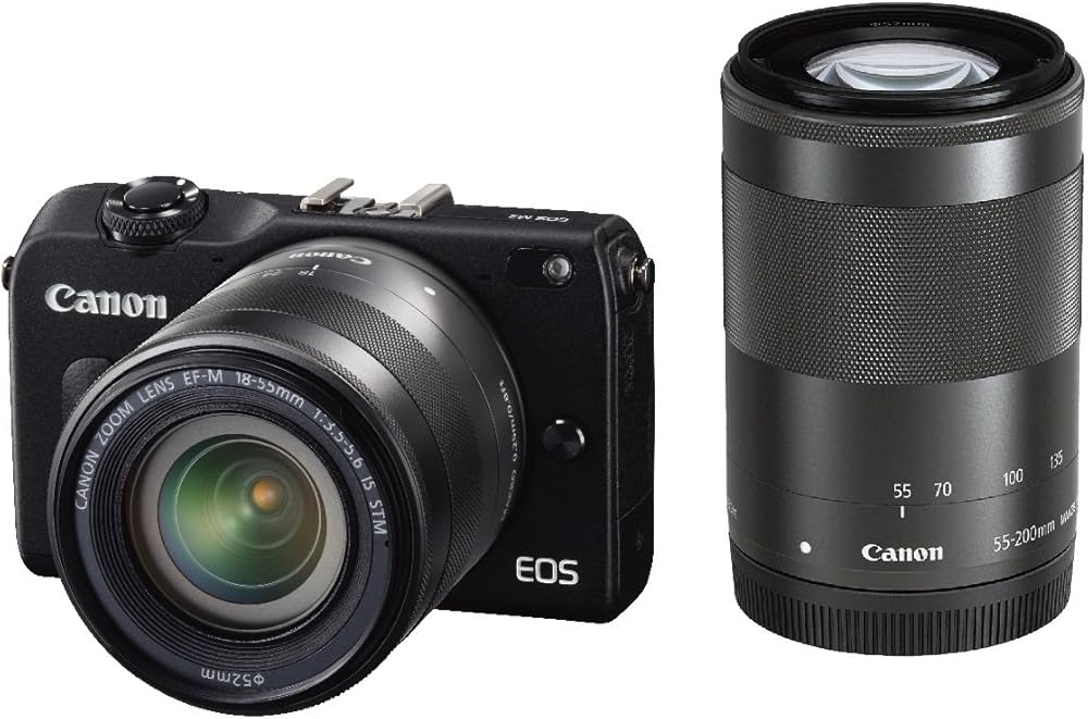 Amazon | Canon ミラーレス一眼カメラ EOS M2 ダブルズームキット