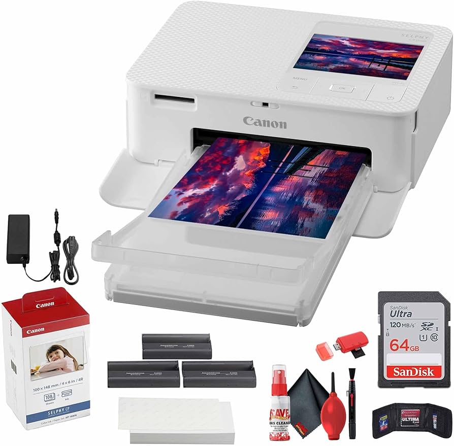 Amazon.com : Canon SELPHY CP1500 Wireless Photo Printer with KP
