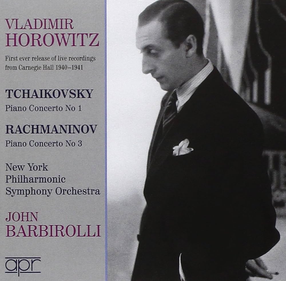 Vladimir Horowitz, John Barbirolli, New York Philharmonic, Sergey
