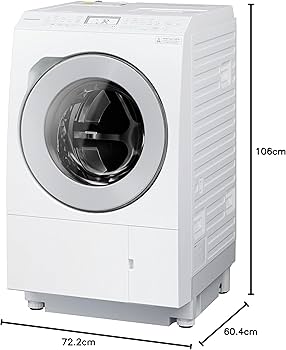 Amazon.co.jp: パナソニック ななめドラム洗濯乾燥 12kg 右開き 液体