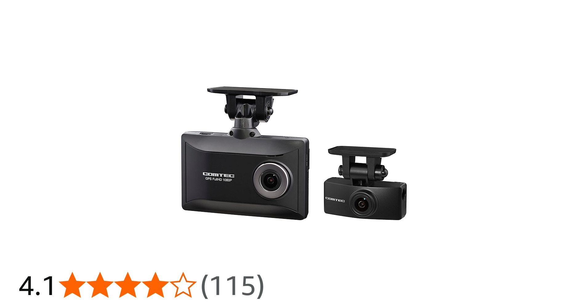 Amazon | コムテック(COMTEC) 車用 ドライブレコーダー 前後2カメラ