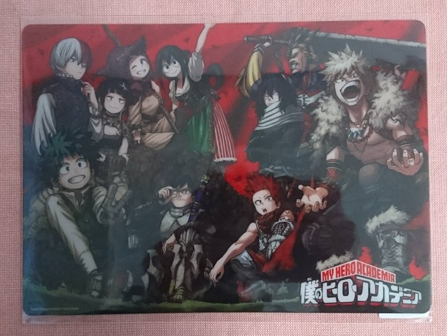 Amazon.co.jp: 僕のヒーローアカデミア ヒロアカ 下敷き ジャンプ