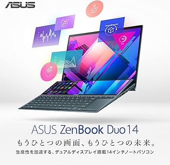 Amazon.co.jp: ASUS ノートパソコン ZenBook Duo 14 UX482EG(Core i5
