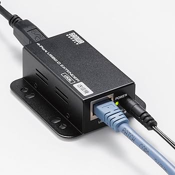 Amazon.co.jp: サンワサプライ USB2.0エクステンダー（50m延長、4