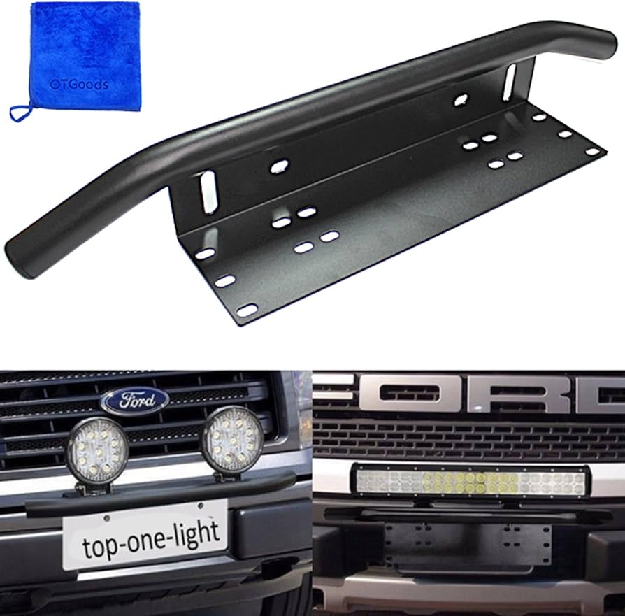 Amazon | ジムニー ナンバープレート フロントバンパー ブラック 黒