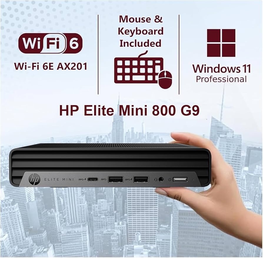 Amazon.com: HP Elite Mini 800 G9 Business Desktop PC (Intel 6-Core