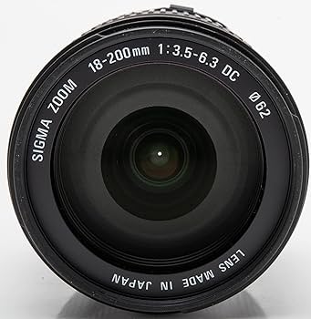 Amazon.com : Sigma 18-200mm f/3.5-6.3 DC Lens for Nikon Digital