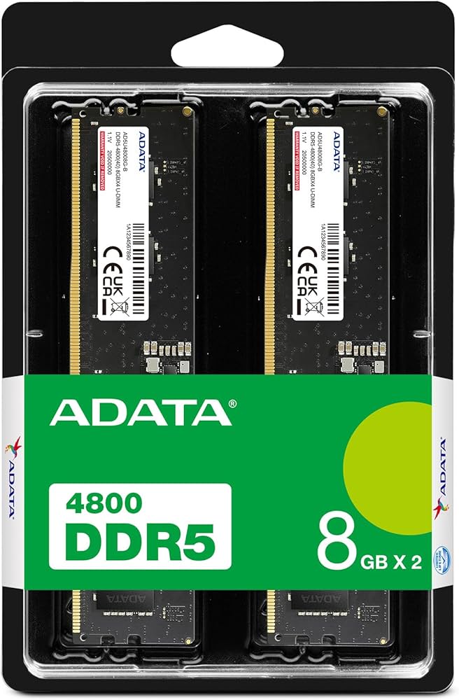 Amazon | 【エイデータ】 PCメモリ DDR5 4800MHz U-DIMM 8GBx2枚