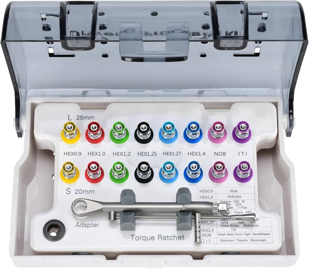 Amazon | インプラント補綴キット ロング&ショートドライバーセット