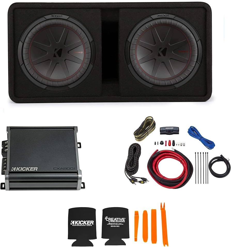 Amazon.com: KICKER Comp R 12 Inch Dual Subwoofer in Vented