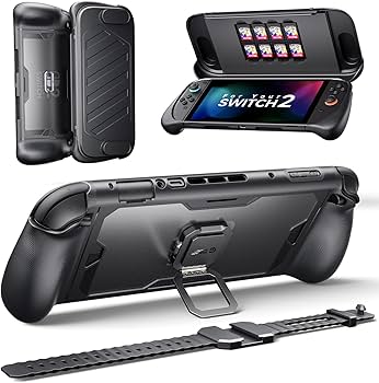 Amazon.co.jp: JSAUX PC0121 Nintendo Switch 2対応 保護ケース｜360