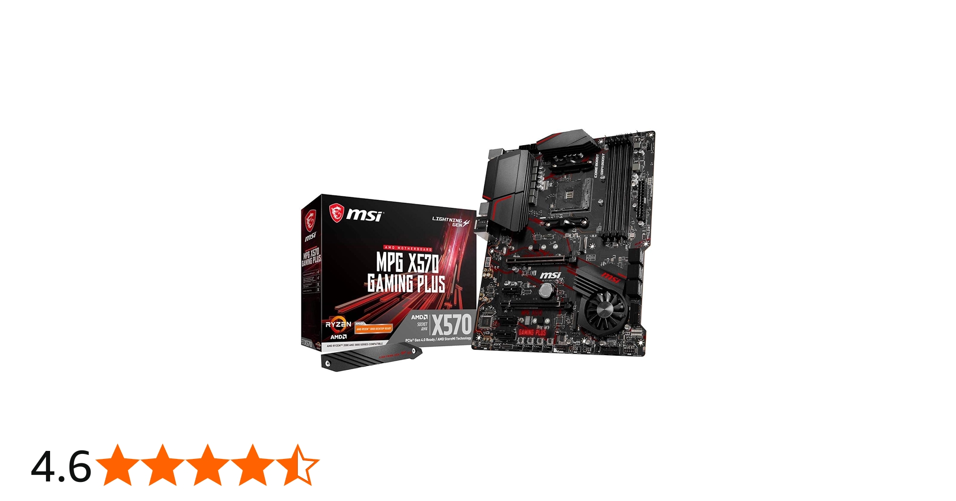 MPG X570 GAMING PLUS/ryzen5 3600 [動作未確認] MPG X570 GAMING PLUS