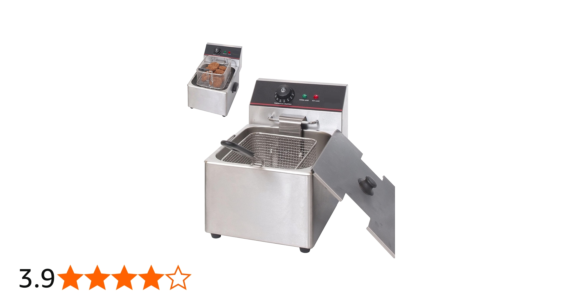 Amazon.co.jp: 電気フライヤー FL-DS8 8L 一槽式 ミニフライヤー 卓上