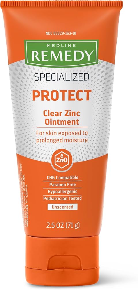 Amazon.com: Medline Remedy Specialized Clear Zinc Oxide Ointment