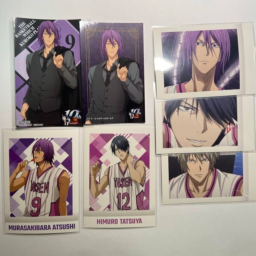 Amazon.co.jp: 黒子のバスケ 陽泉高校 カード類7点セット : 文房具