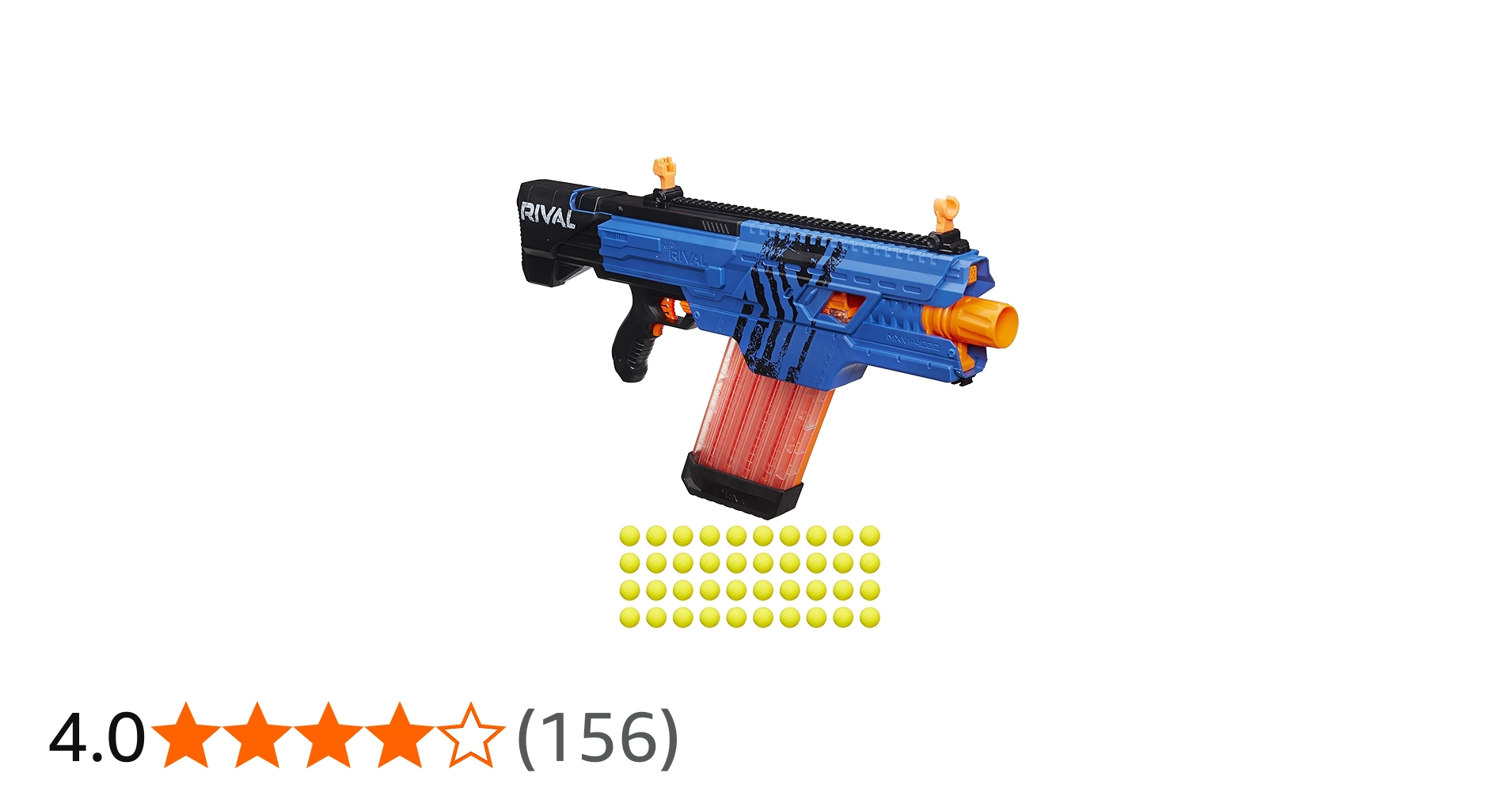 Amazon.co.jp: Nerf Rival Khaos MXVI-4000 Blaster (Blue) [並行輸入
