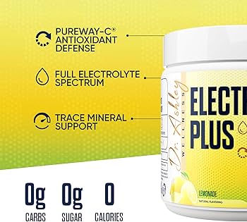 Amazon.com: Dr. Ashley Wellness Electrolyte Plus Powder Drink Mix