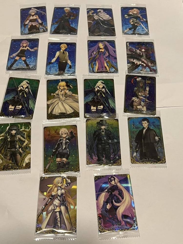 Amazon.co.jp: fate/grand order ウエハース FGO トレーディングカード