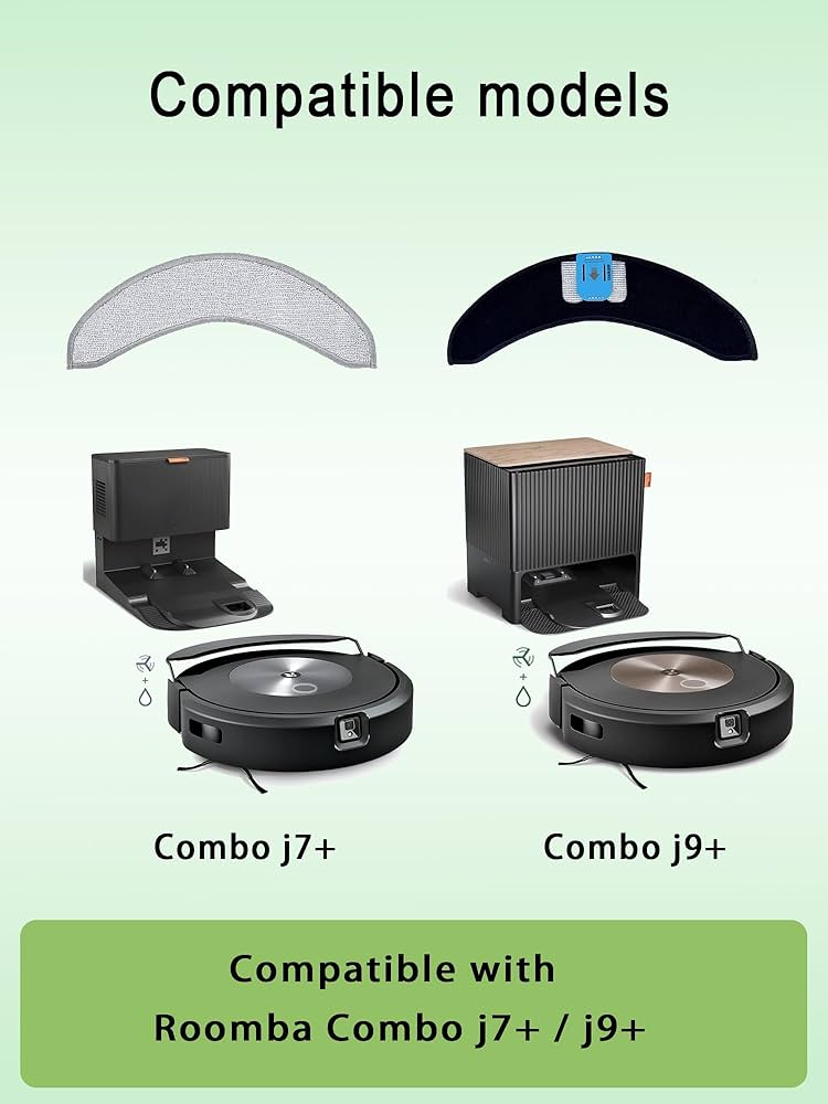 Amazon | E-HAO 6 パック モップパッド 交換用 iRobot ルンバ コンボ