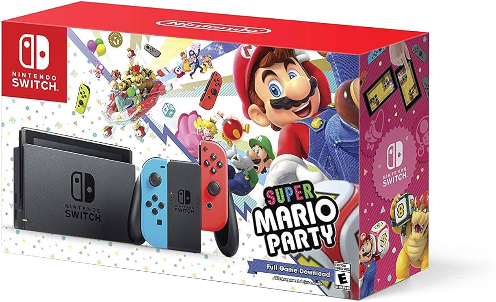 Amazon.com: Nintendo Switch w/ Super Mario Party (Full Game