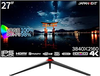 Amazon.co.jp: JAPANNEXT 27インチ モニター 4K UHD 3840x2160解像度