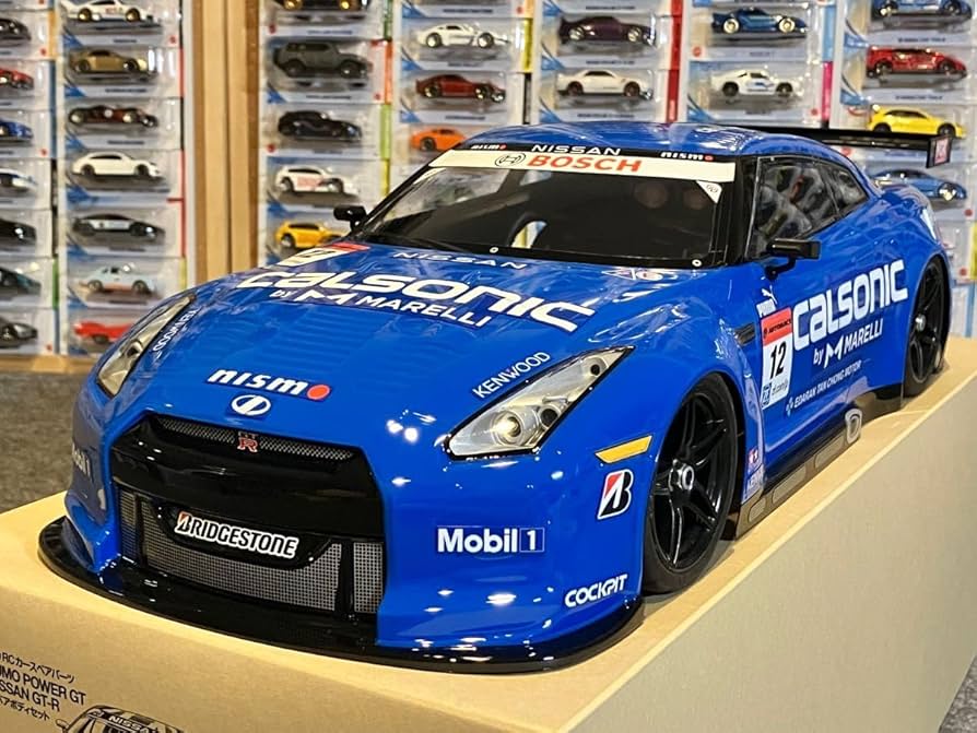 Amazon.co.jp: タミヤ ラジコン 日産 GTR R35 塗装済 スペアボディ