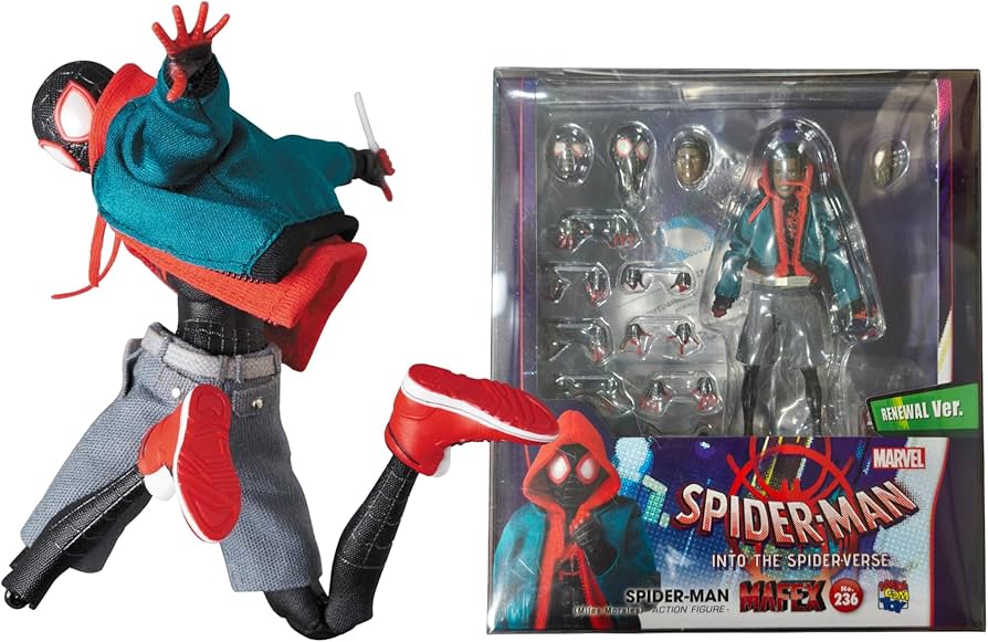 Amazon.co.jp: MAFEX スパイダーマン(Miles Morales)リニューアル版