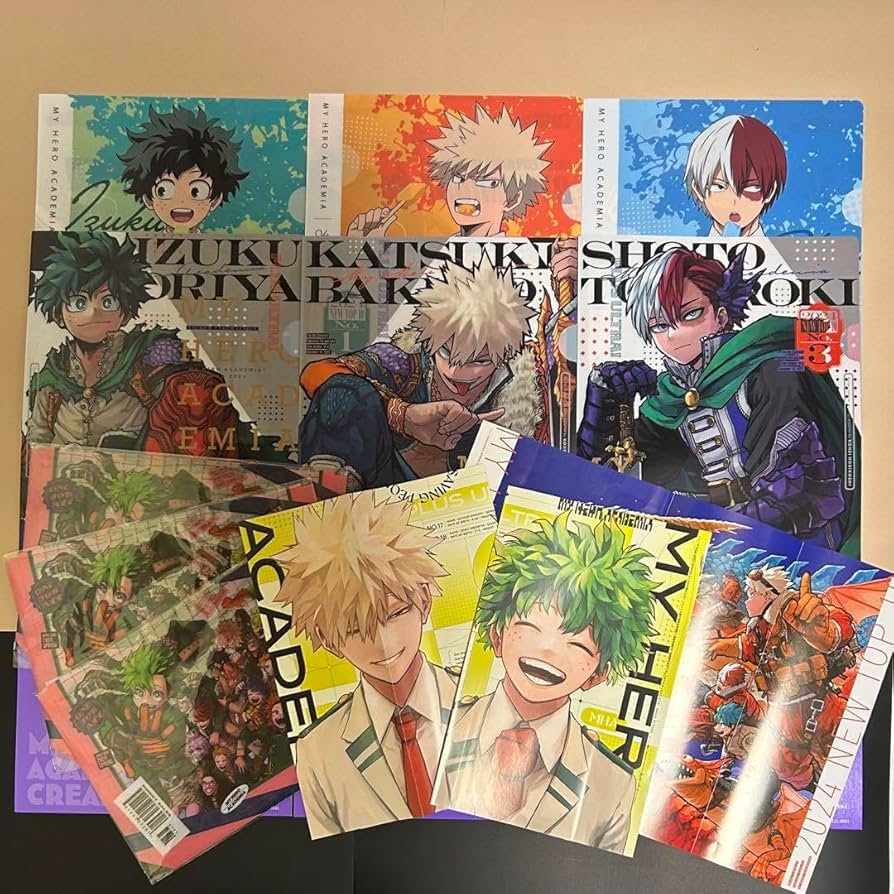 Amazon.co.jp: ヒロアカ 最強ジャンプ ジャンプGIGA クリアファイル