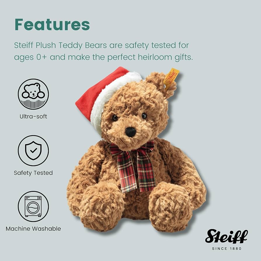 Amazon.co.jp: シュタイフ(Steiff) テディベア ジミー 「クリスマス
